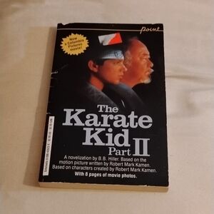 The Karate Kid Part II - BB Hiller Movie Novelization Book Cobra Kai